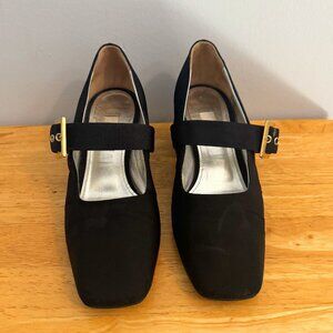 Suzanne Rae Moire Closed Maryjanes